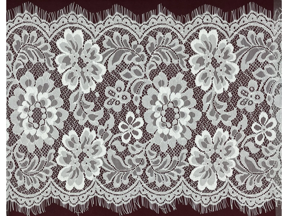 SA-1449-N-дантела с ресни