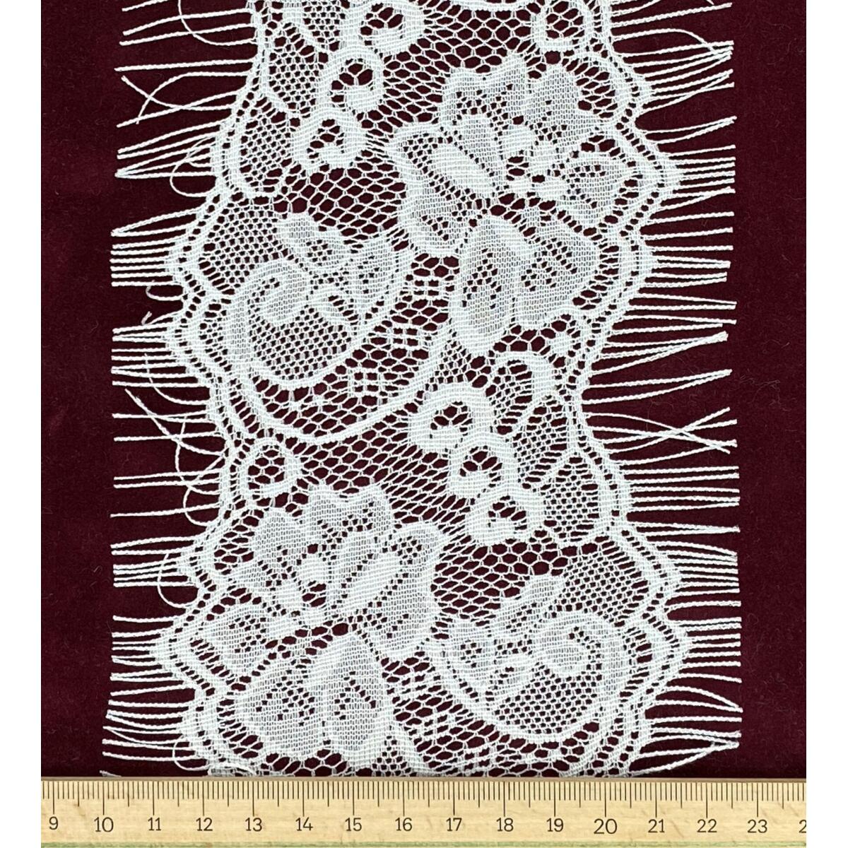 SA-1718-P-дантела с ресни