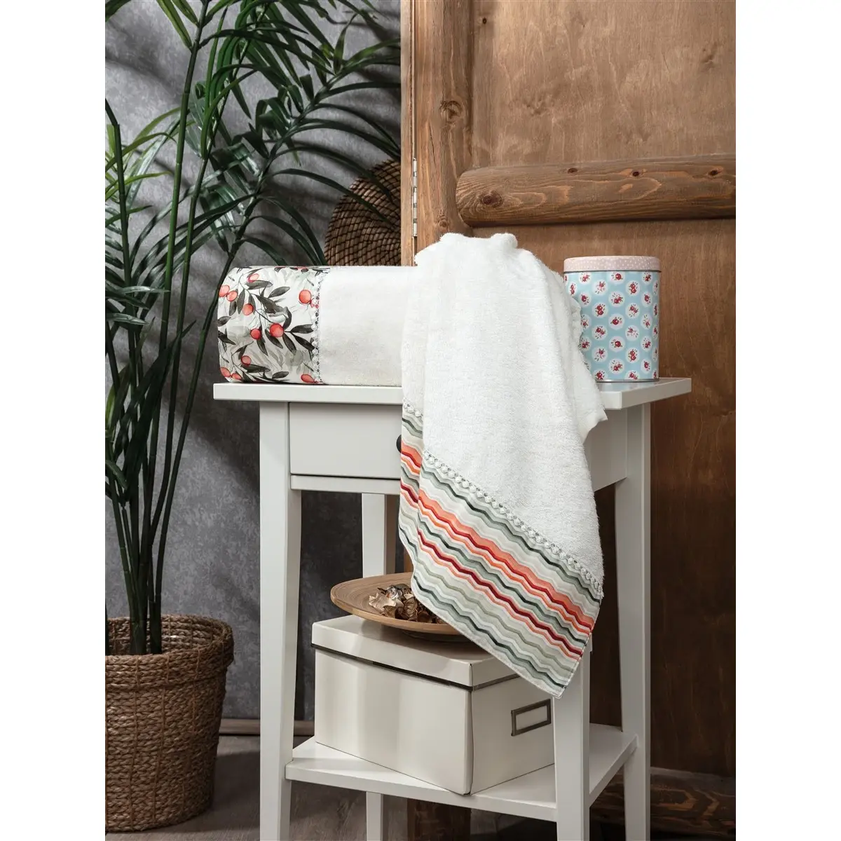 Olivia - Комплект от 2 бамбукови кърпи за баня - Изключително меки и водопоглъщащи