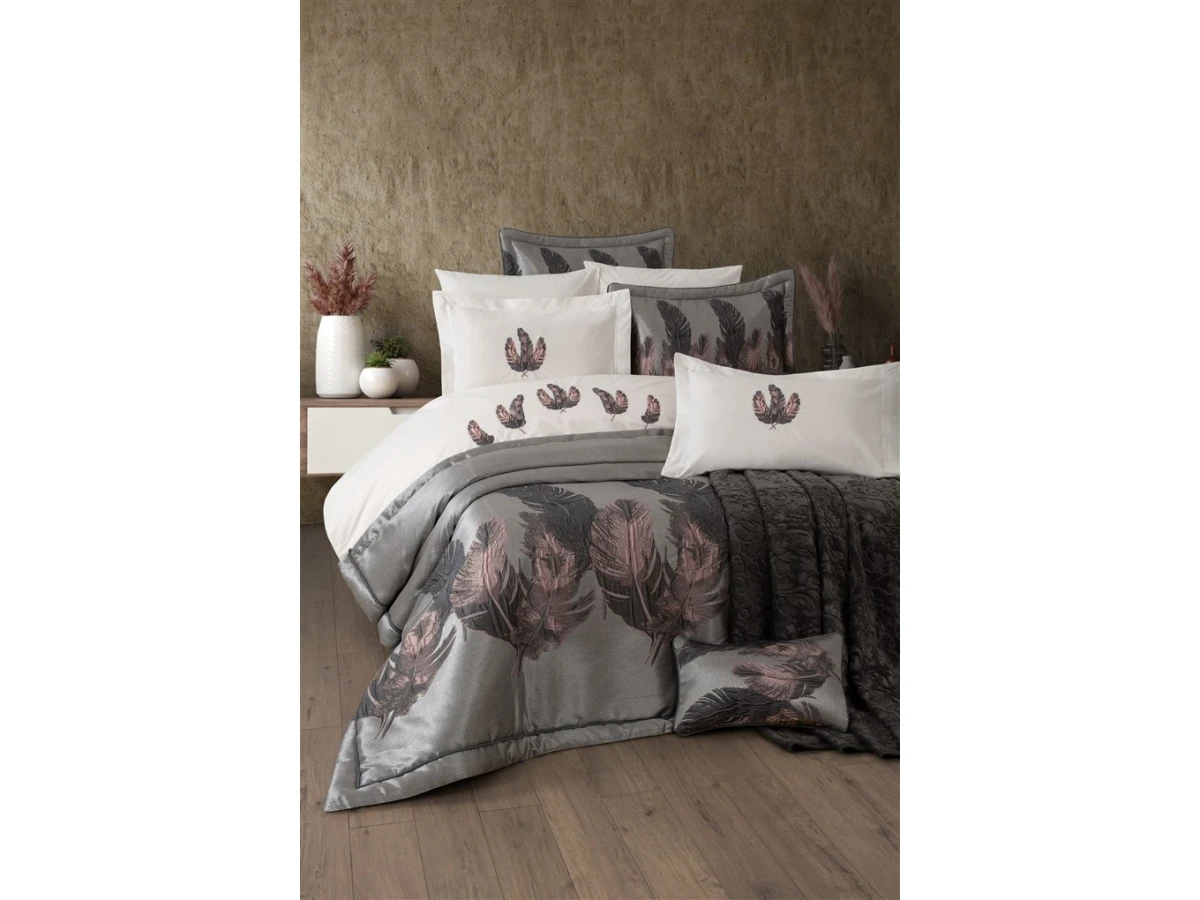 Peludo - -Комплект за зестра - Комплект за зестра от 11 части - Тафта кувертюра и калъф за завивка