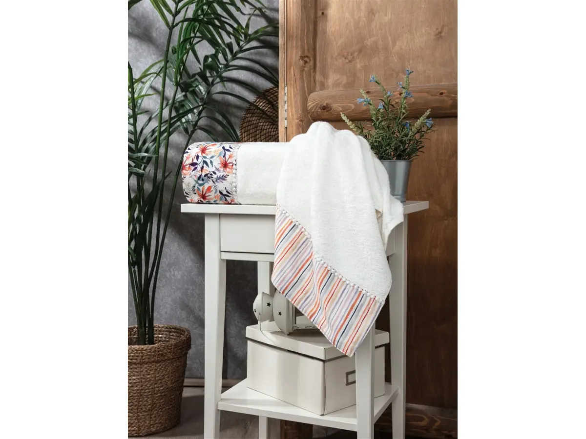 Toulosse - Комплект от 2 бамбукови кърпи за баня - Изключително меки и водопоглъщащи