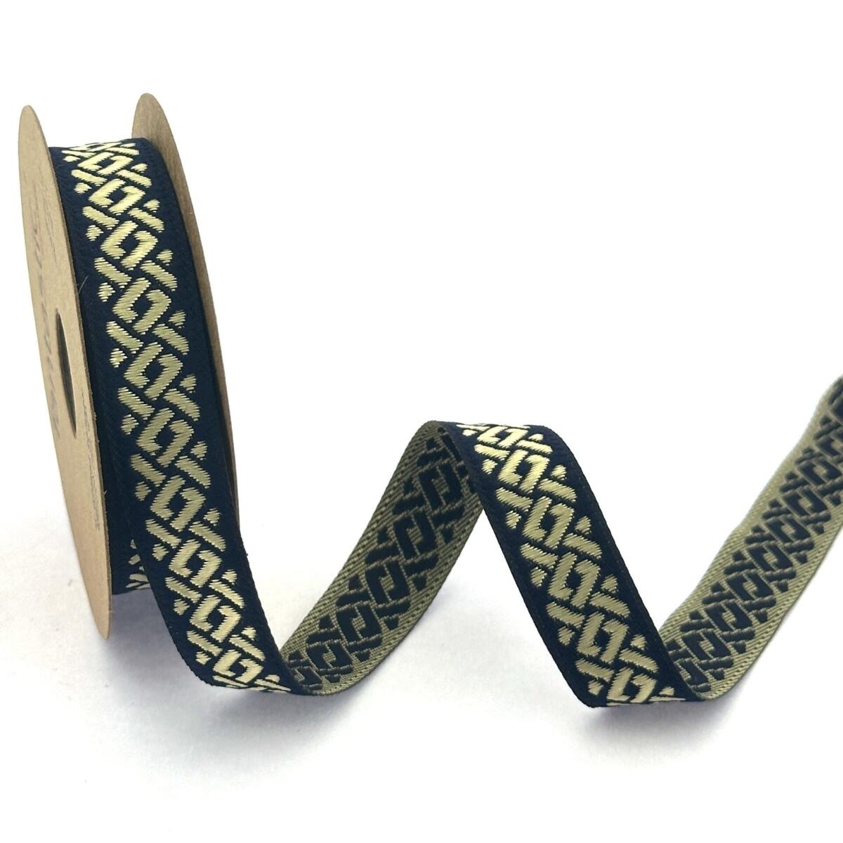 Декоративен ширит с цветни мотиви W-16069