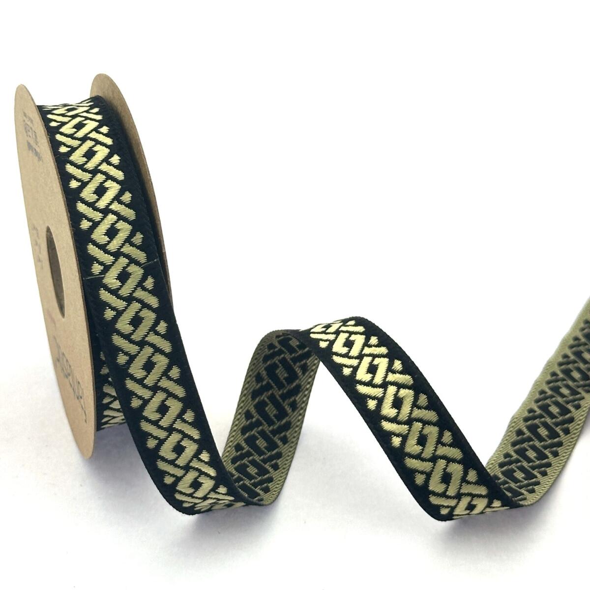 Декоративен ширит с цветни мотиви W-16069