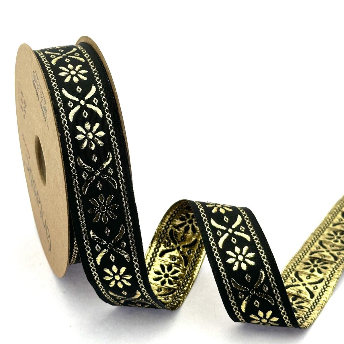 Декоративен ширит с цветни мотиви W-25003