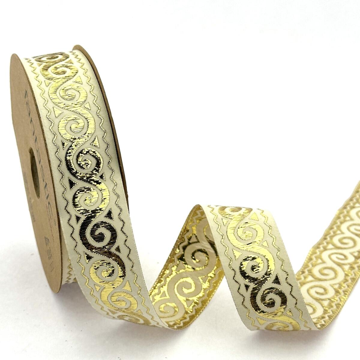 Декоративен ширит с цветни мотиви W-25006