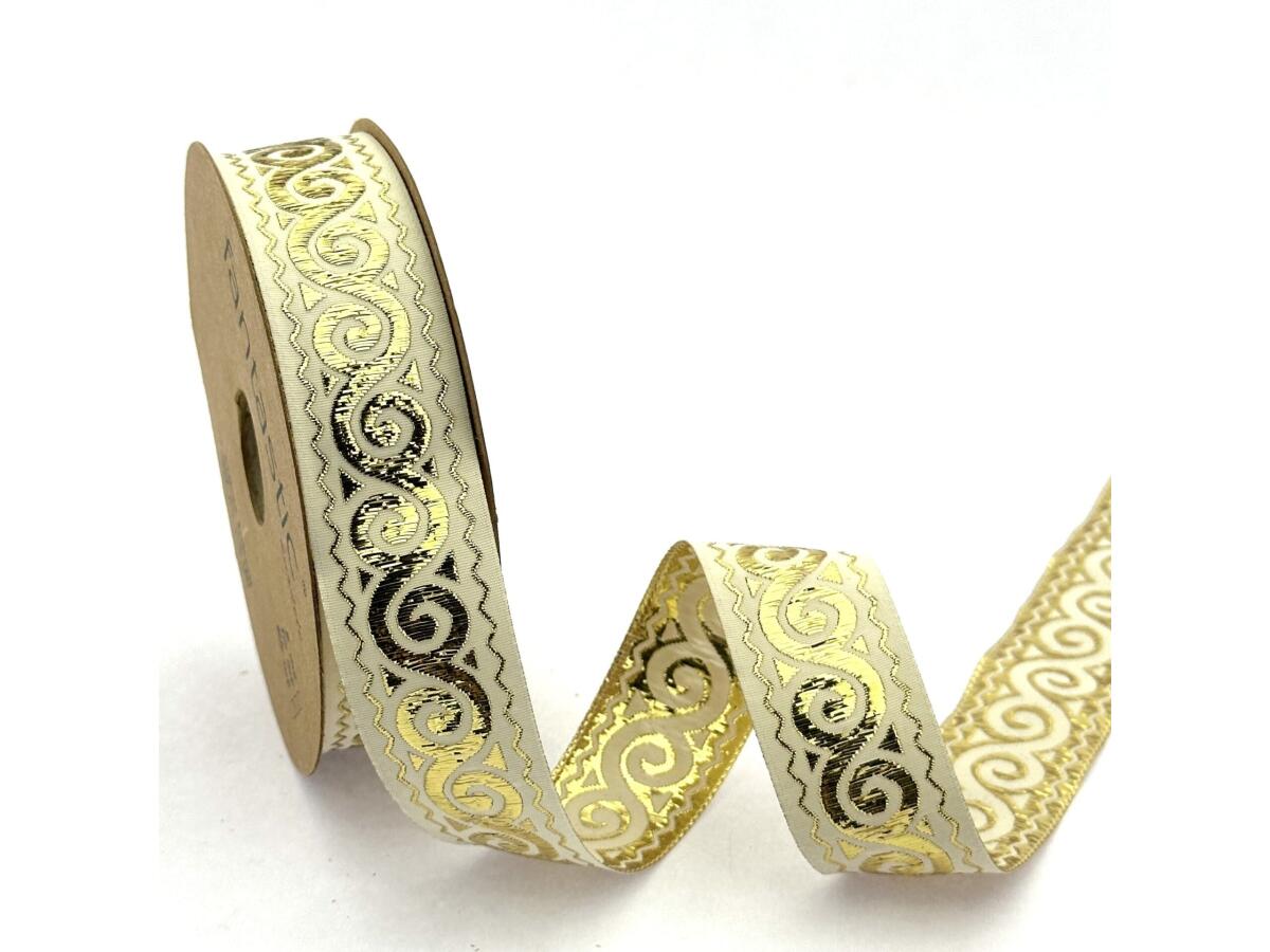 Декоративен ширит с цветни мотиви W-25006