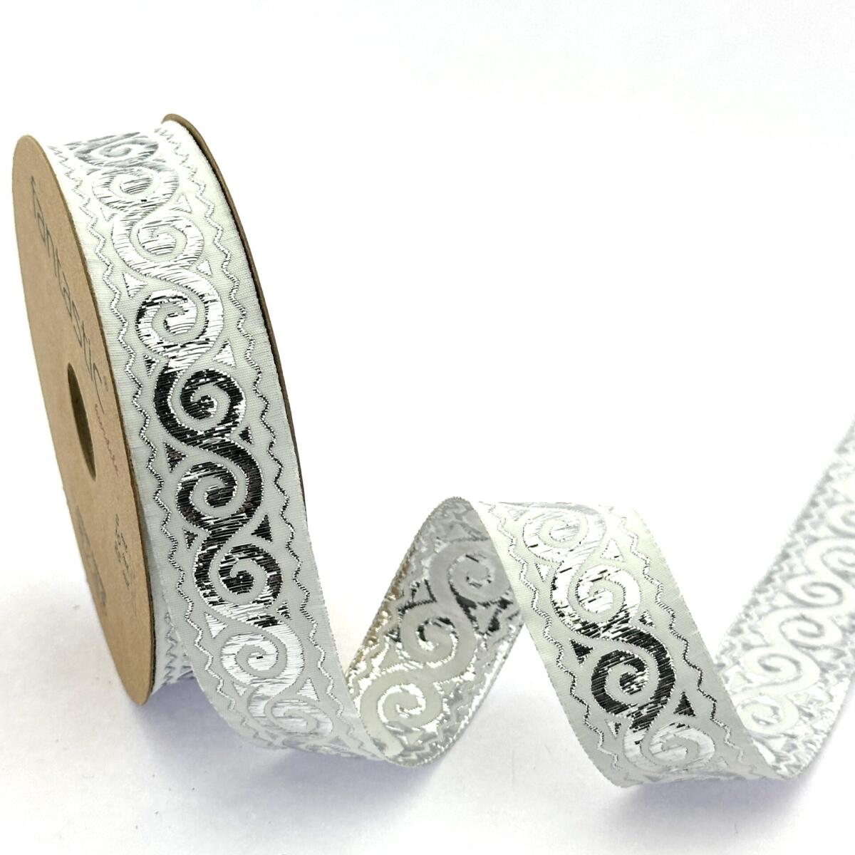 Декоративен ширит с цветни мотиви W-25006