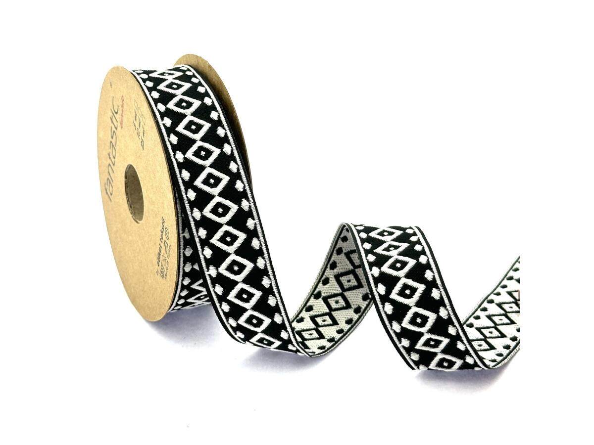 Декоративен ширит с цветни мотиви W-25276