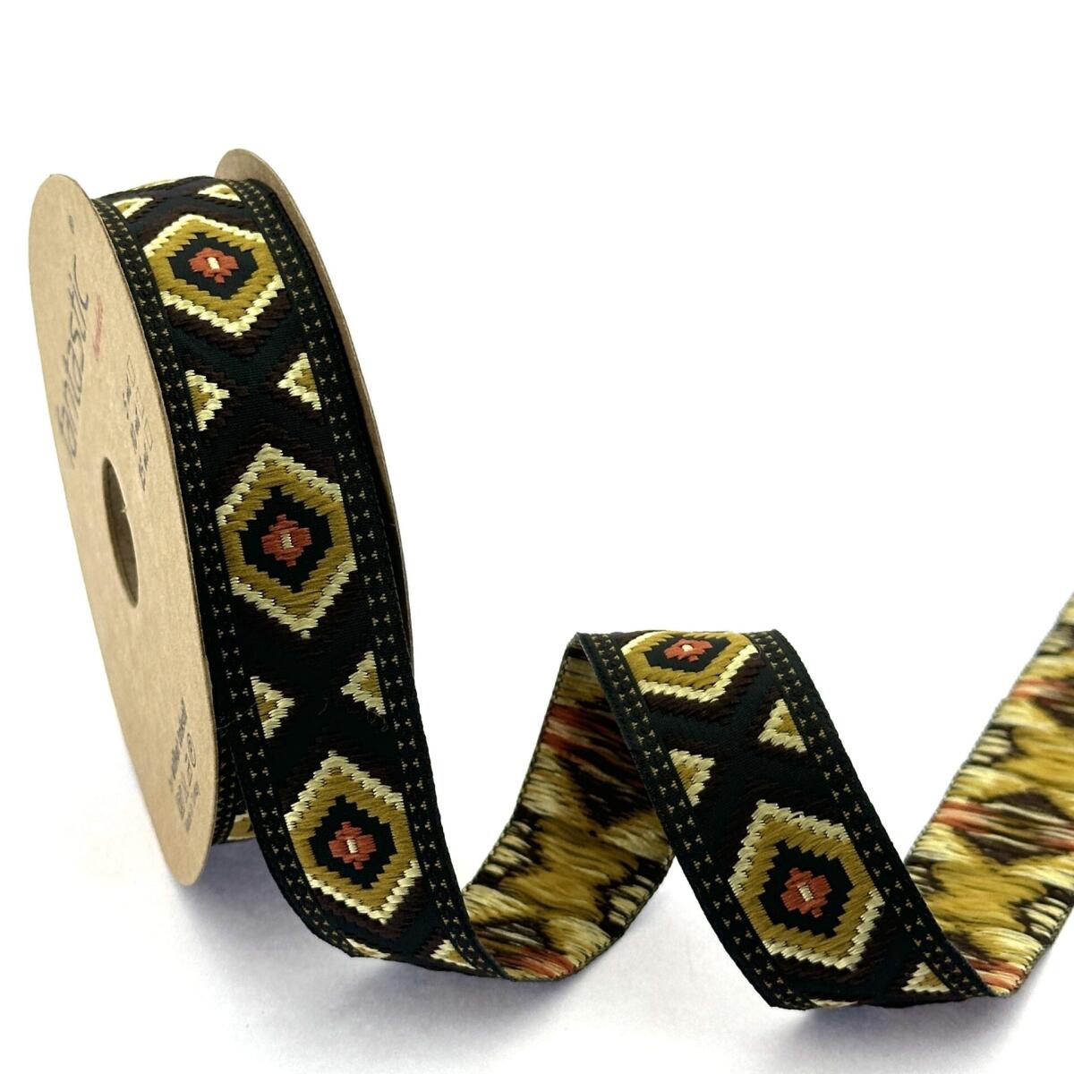 Декоративен ширит с цветни мотиви W-25952