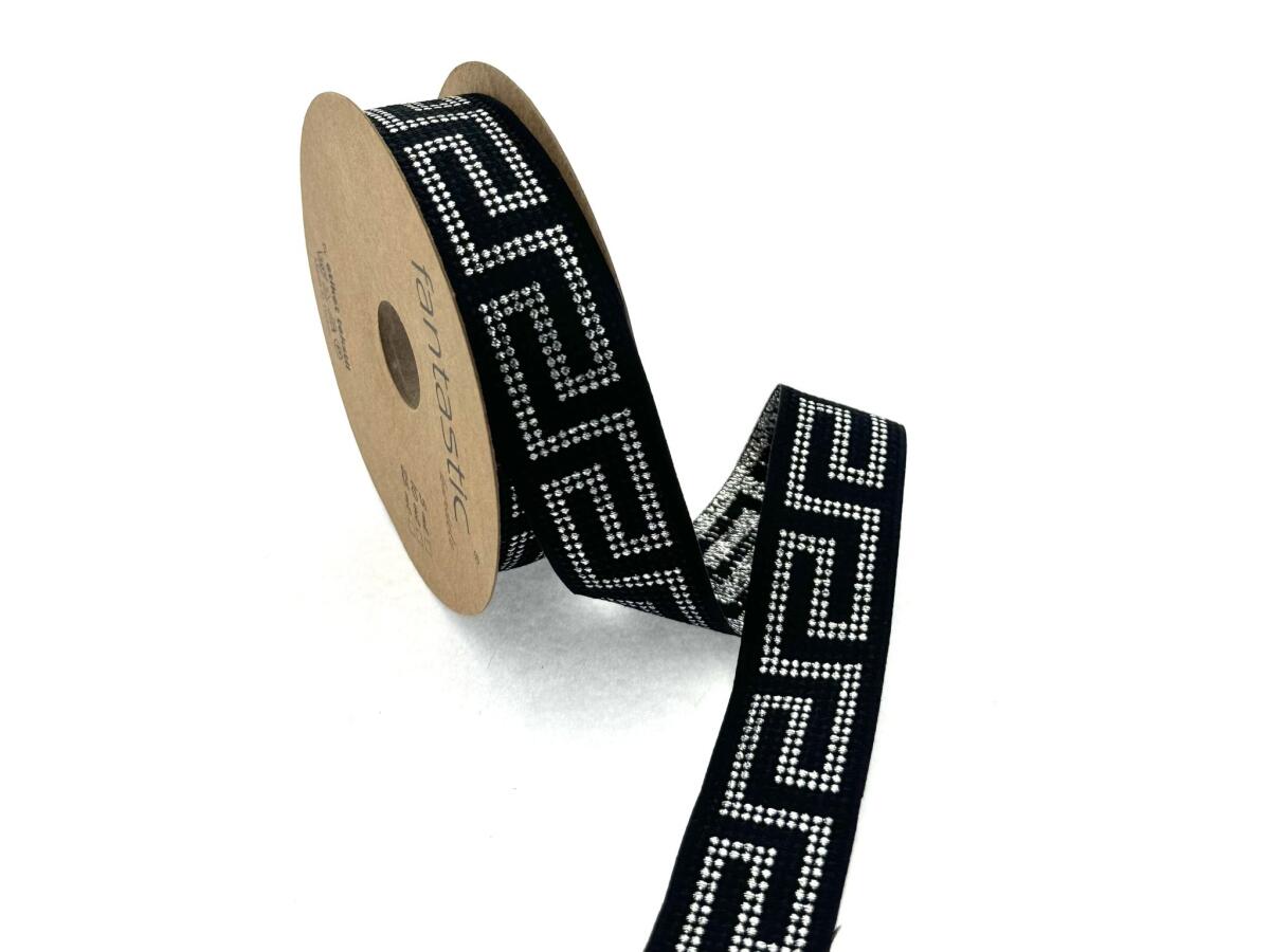 Декоративен ширит с цветни мотиви W-28307