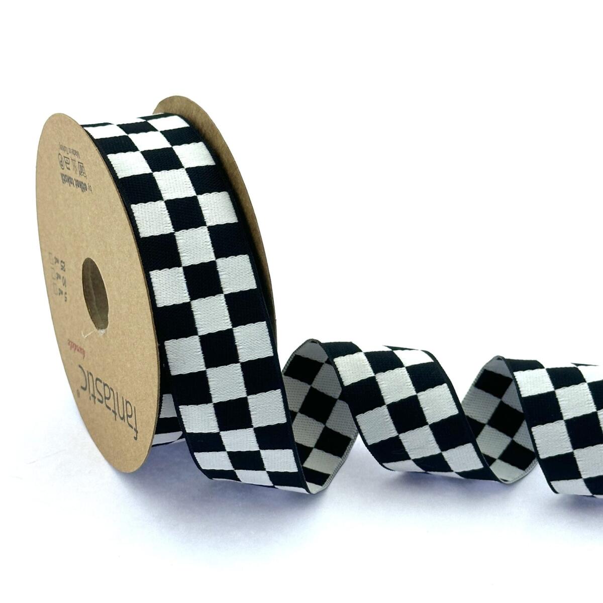 Декоративен ширит с цветни мотиви W-30320