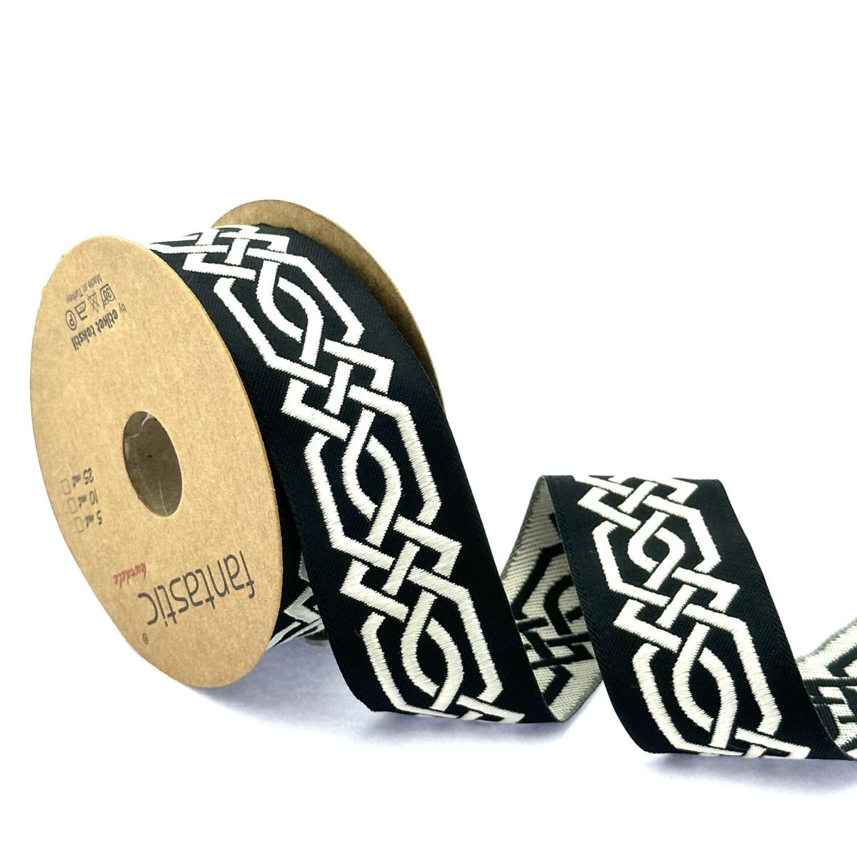 Декоративен ширит с цветни мотиви W-35272