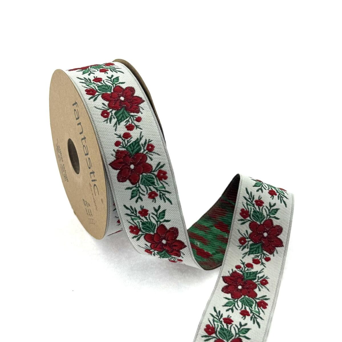 Декоративен ширит с цветни мотиви W-35330