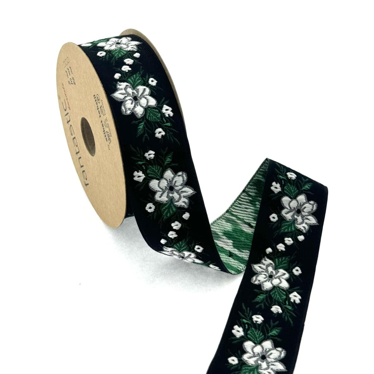 Декоративен ширит с цветни мотиви W-35330