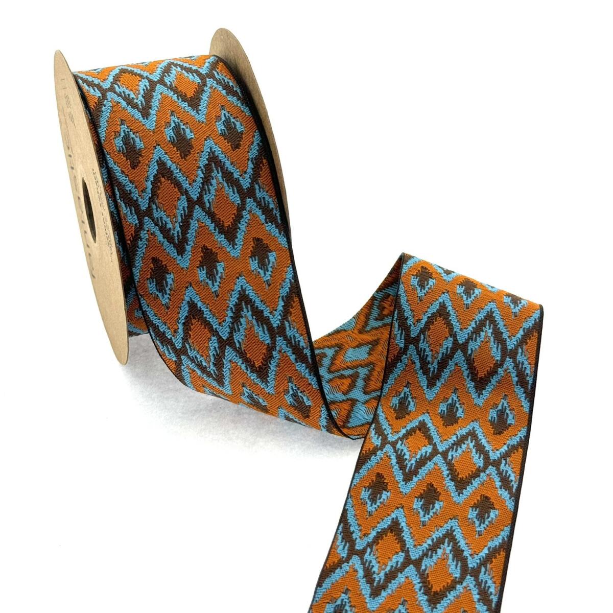 Декоративен ширит с цветни мотиви W-50308