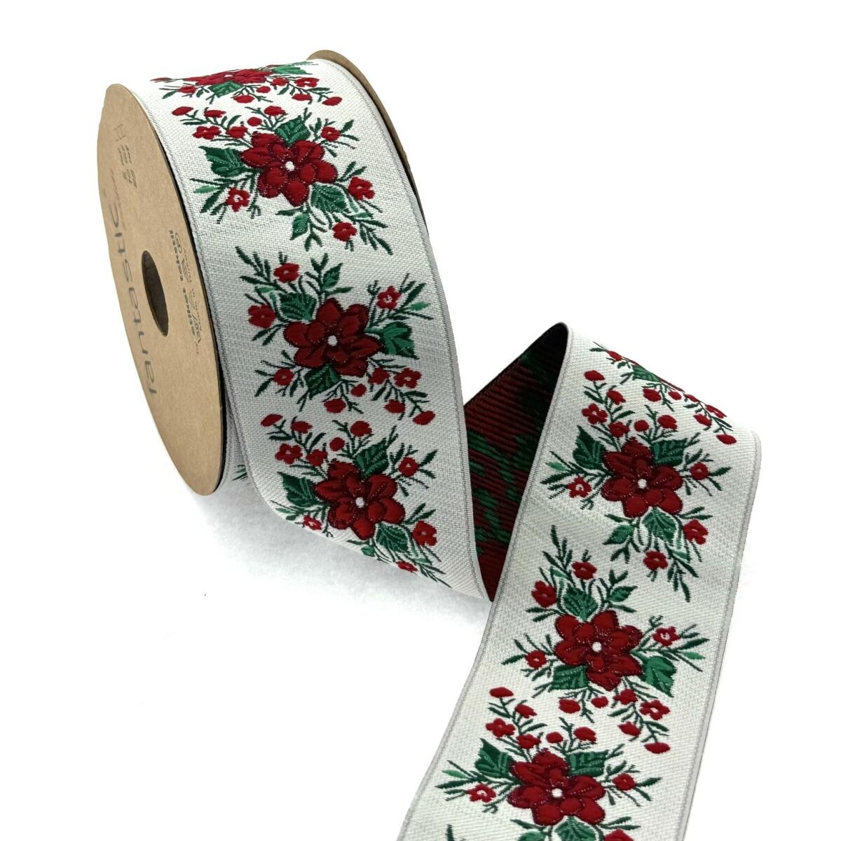 Декоративен ширит с цветни мотиви W-50330