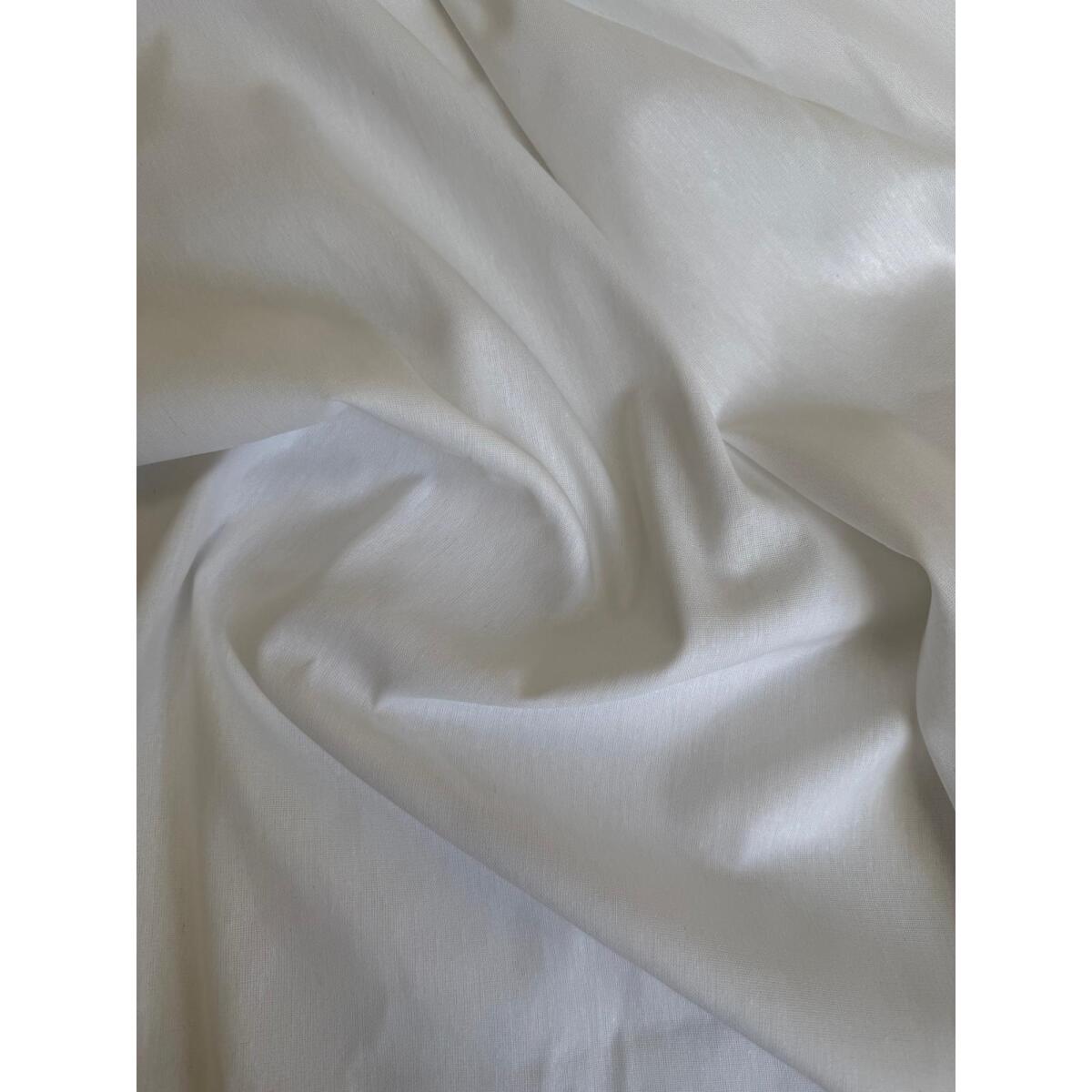 Хастар Памук Полиестер-220 CM, цвят избелено бяло