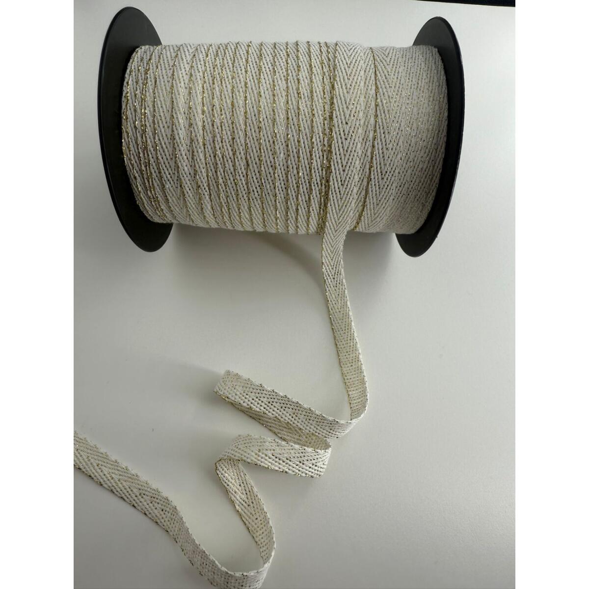 BS-10MM-РИБЕНА КОСТ-1 CM-Бяло златен