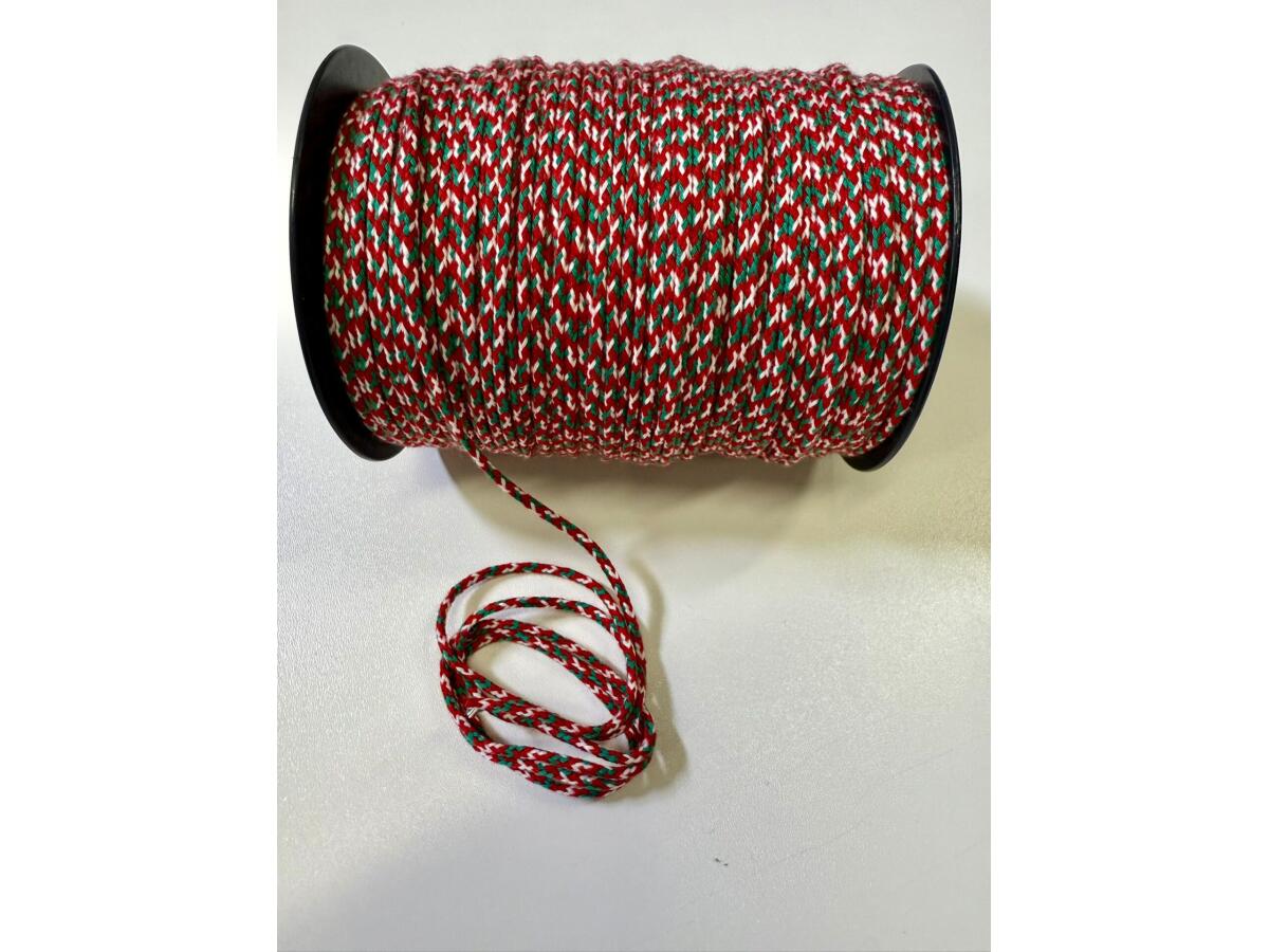 кордон трес зелено червено бяло