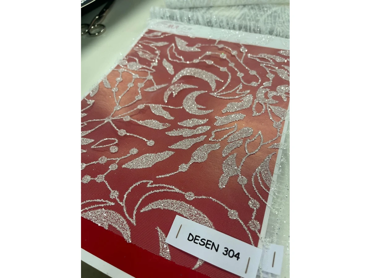 БРОКАТ ЛУРЕКС-сребро-304