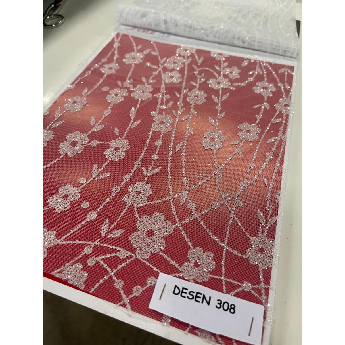 БРОКАТ ЛУРЕКС-сребро-308