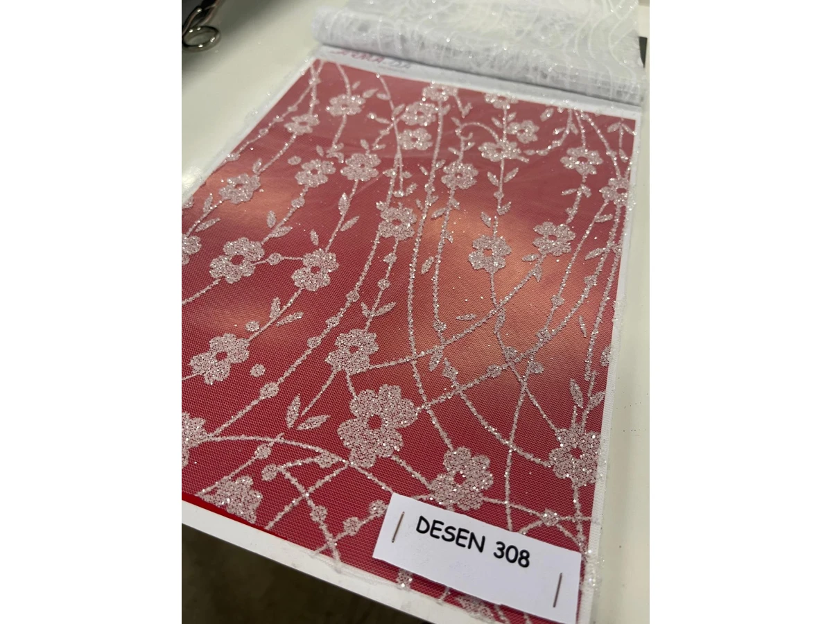 БРОКАТ ЛУРЕКС-сребро-308