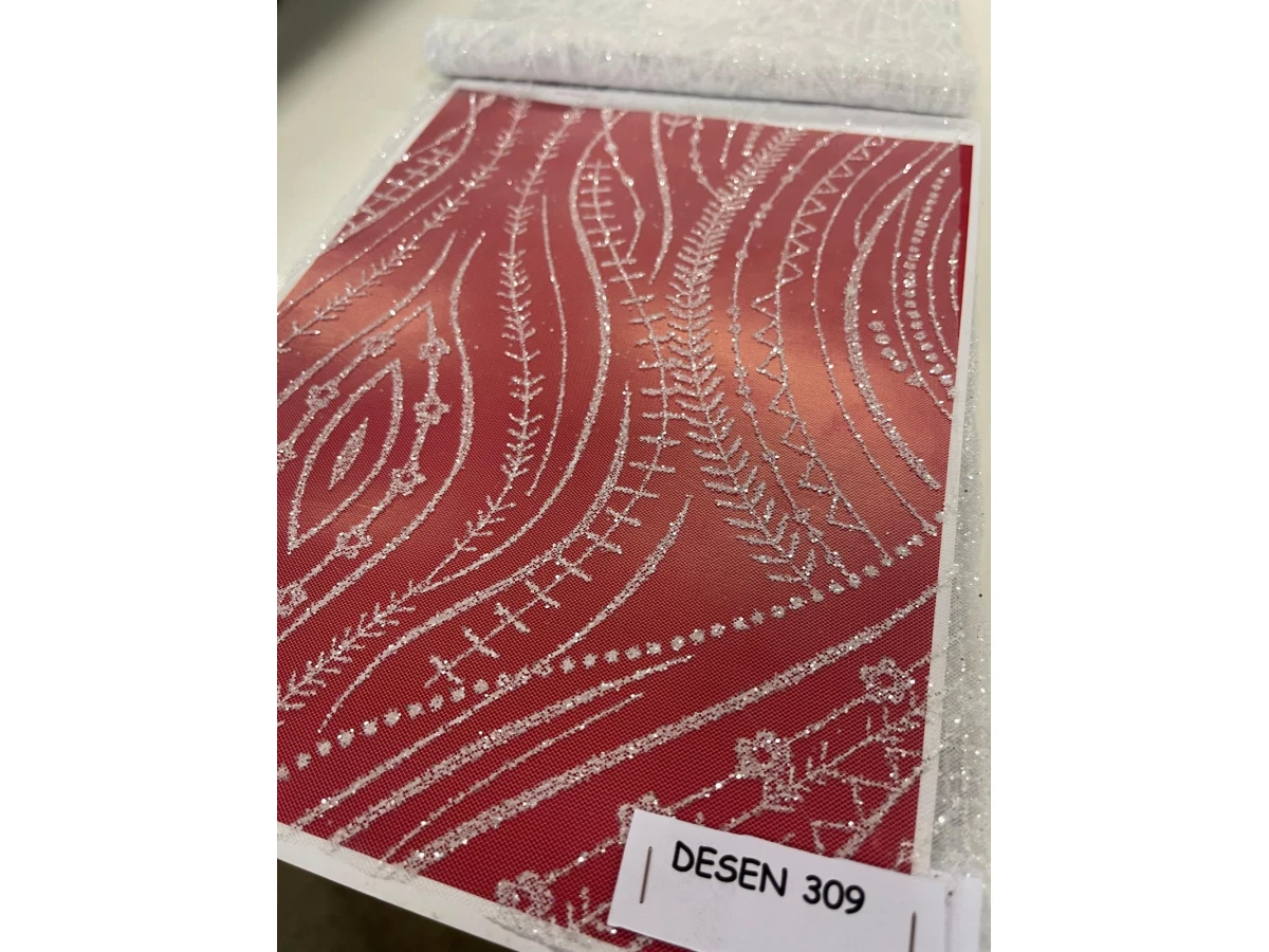 БРОКАТ ЛУРЕКС-сребро-309