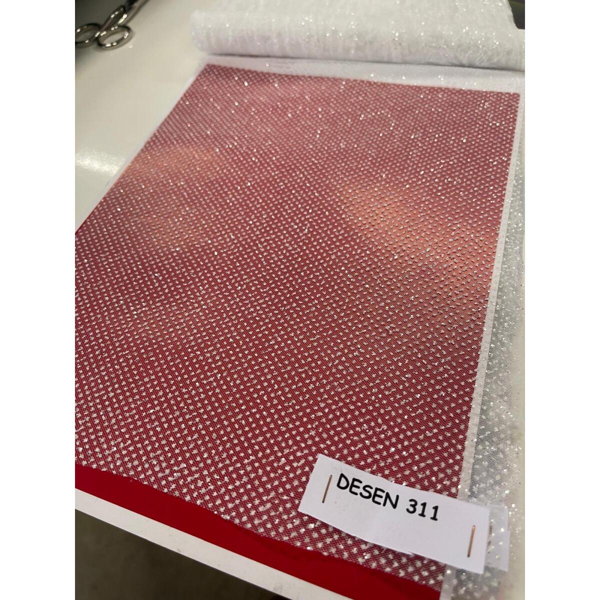 БРОКАТ ЛУРЕКС-сребро-311