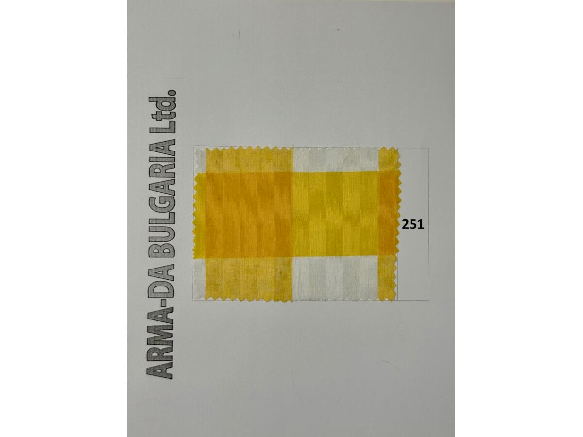 ЗЕФИР /КАРЕ/5 CM-жълт-251