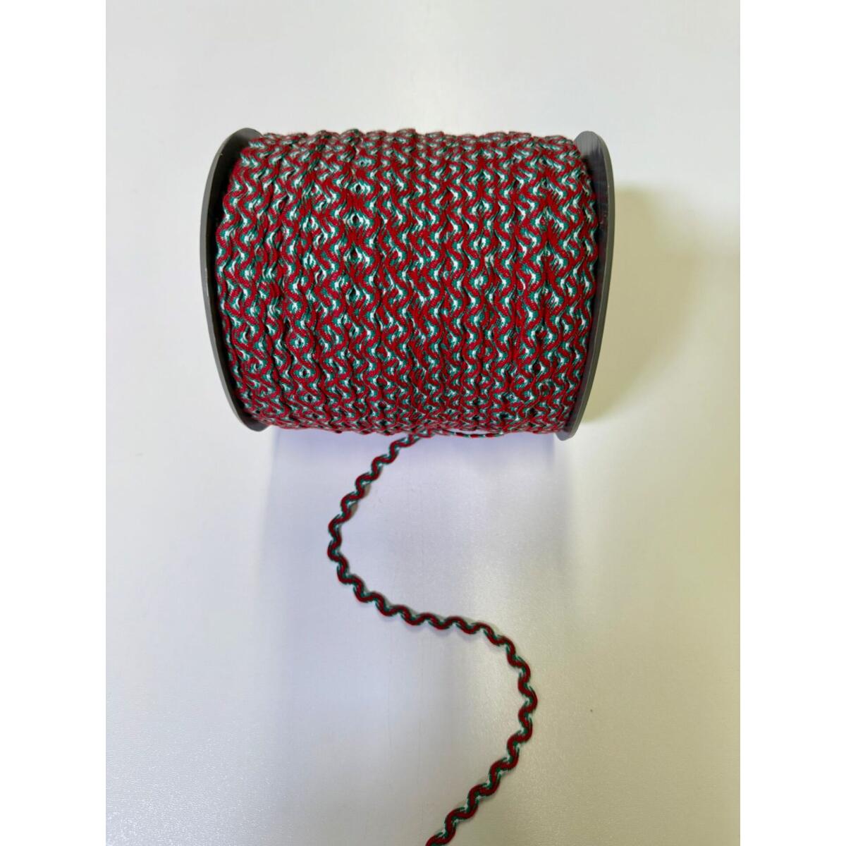 Зиг заг-зелено червено бяло