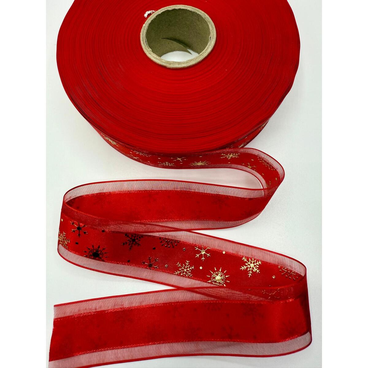 ORGANZA-BSR-40-RED GOLD