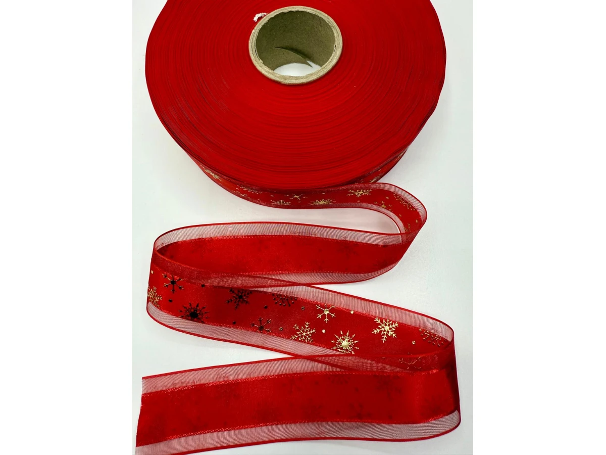 ORGANZA-BSR-40-RED GOLD