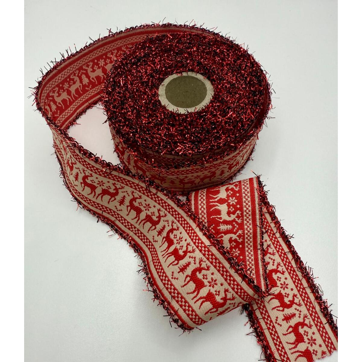 Декоративен ширит с цветни мотиви W-108 SKL