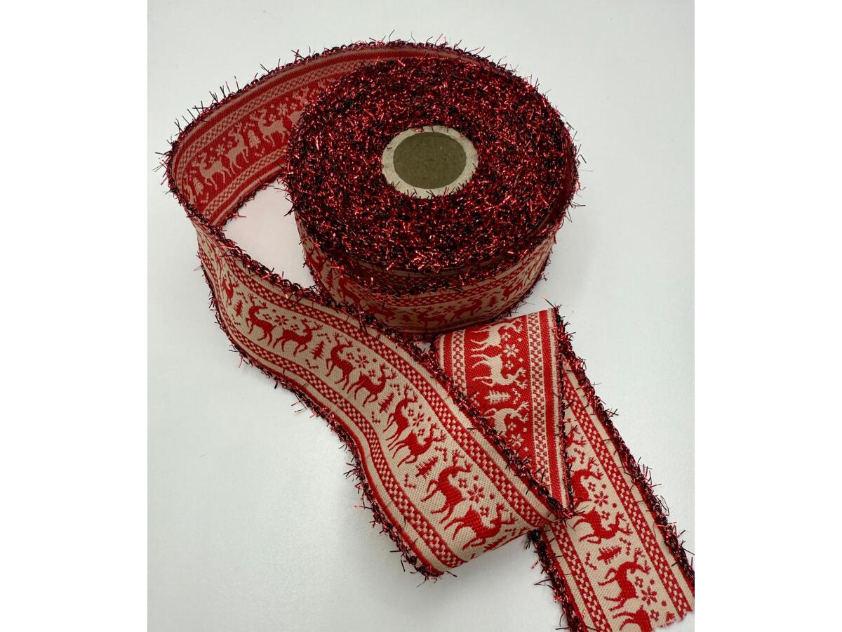 Декоративен ширит с цветни мотиви W-108 SKL