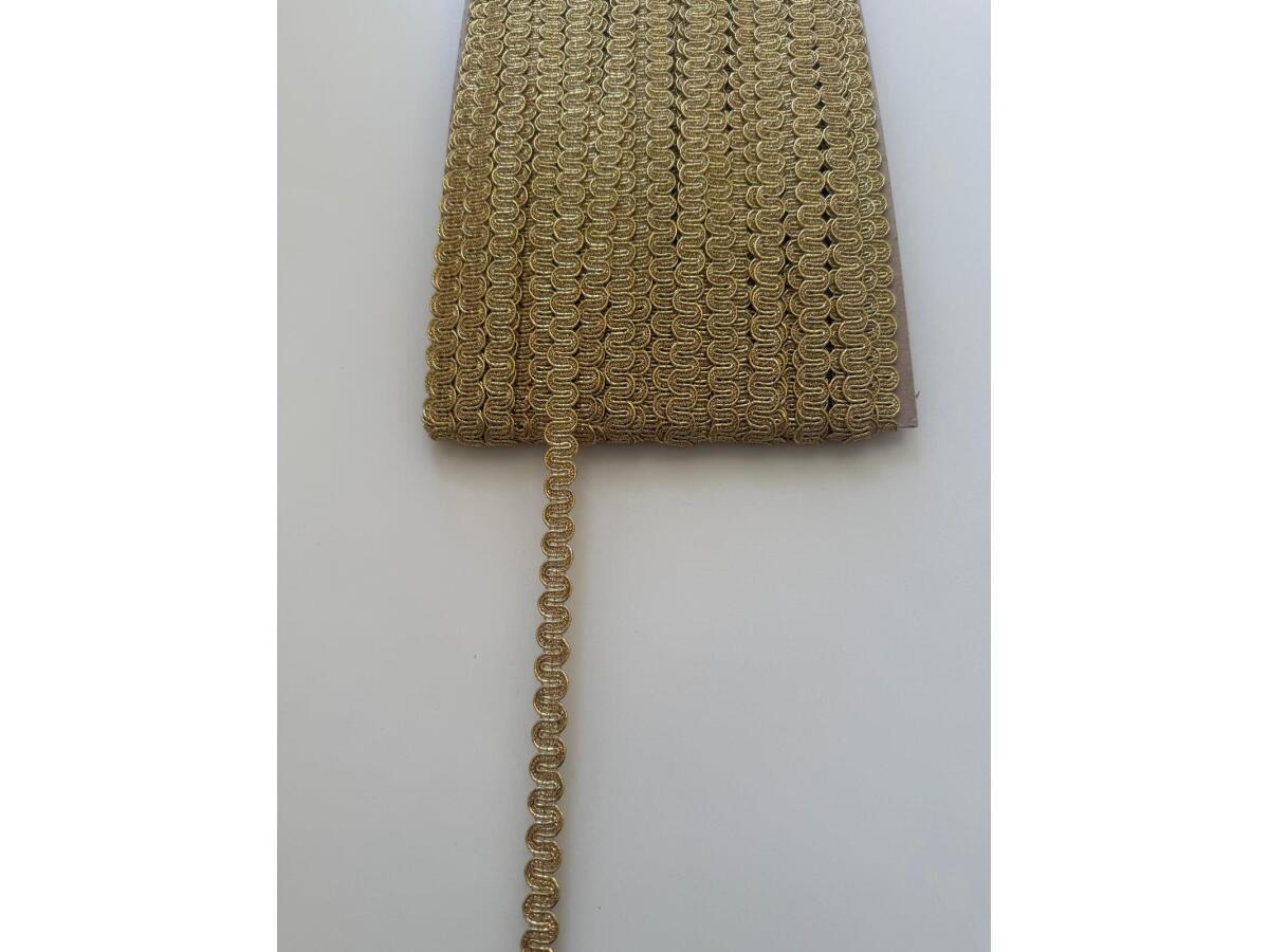 Декоративен ширит злато за украса на текстил и дрехи