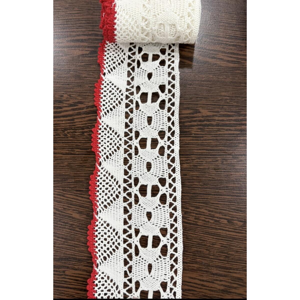 Памучна Тясна Дантела S-80