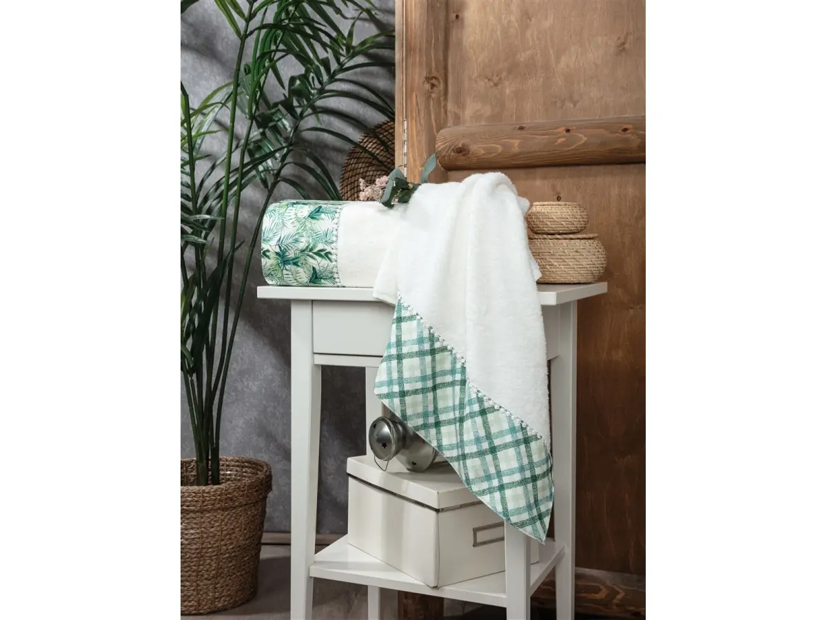 Cannes - Комплект от 2 бамбукови кърпи за баня - Изключително меки и водопоглъщащи