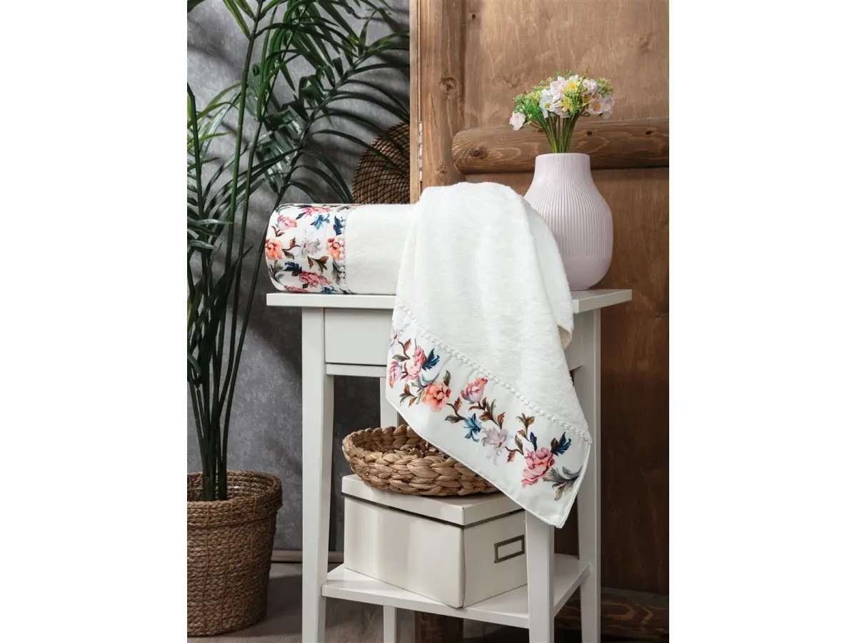 Limoges - Комплект от 2 бамбукови кърпи за баня - Изключително меки и водопоглъщащи