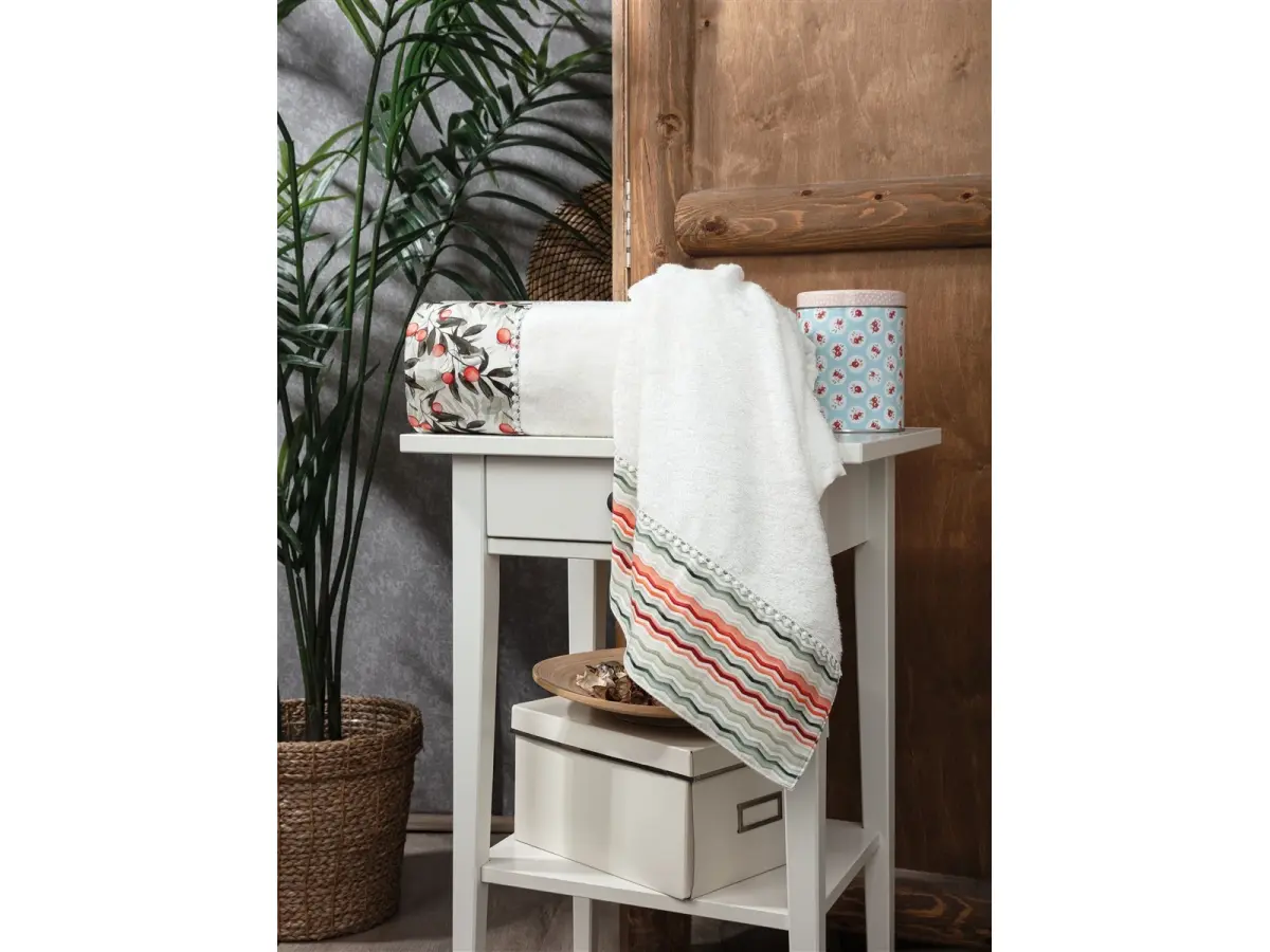 Olivia - Комплект от 2 бамбукови кърпи за баня - Изключително меки и водопоглъщащи