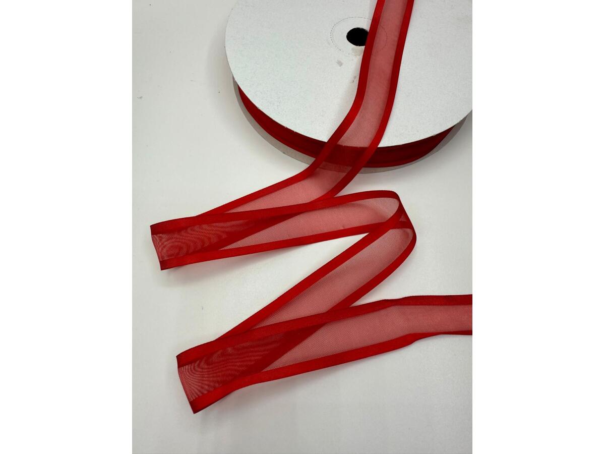 ORGANZA-25-RED